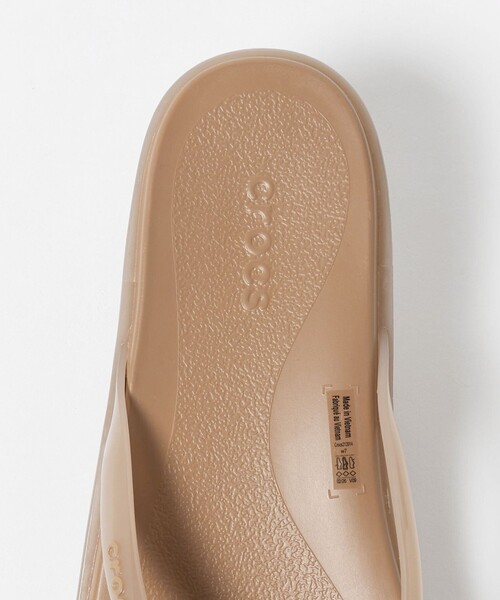 crocs(クロックス)の「<crocs>JELLY RUND FLIP サンダル(サンダル・レディース・ベージュ・24cm/25cm/23cm)」の6枚目の写真