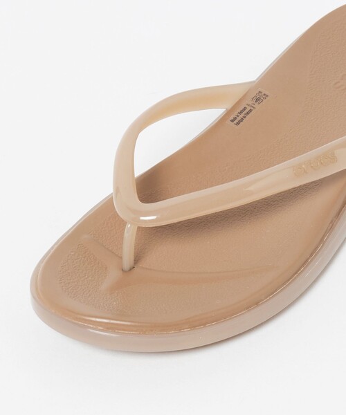 crocs(クロックス)の「<crocs>JELLY RUND FLIP サンダル(サンダル・レディース・ベージュ・24cm/25cm/23cm)」の5枚目の写真