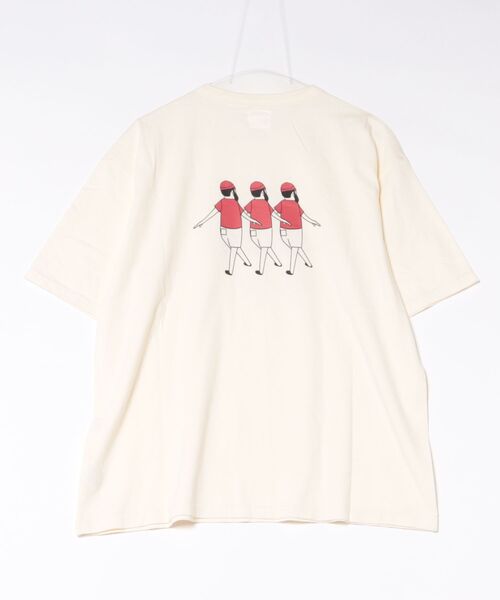 go slow caravan(ゴースローキャラバン)の「modem design/モデムデザイン USATee -trioおじさん-(Tシャツ/カットソー・メンズ・ブラック/ナチュラル・X-LARGE/LARGE/MEDIUM)」の10枚目の写真