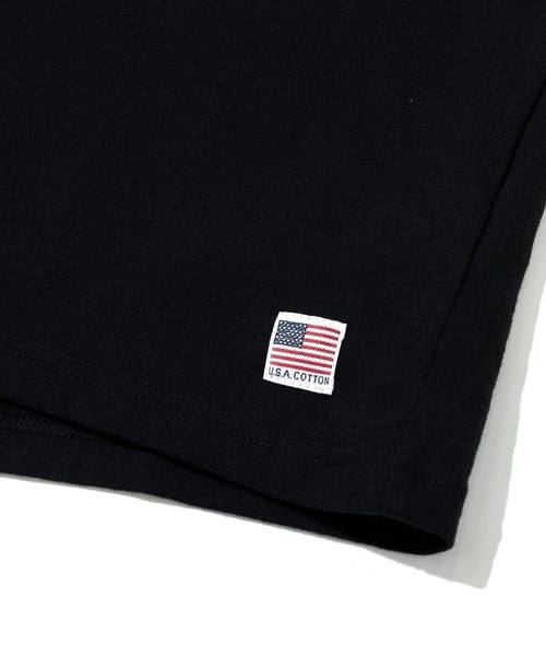 go slow caravan(ゴースローキャラバン)の「modem design/モデムデザイン USATee -trioおじさん-(Tシャツ/カットソー・メンズ・ブラック/ナチュラル・X-LARGE/LARGE/MEDIUM)」の3枚目の写真