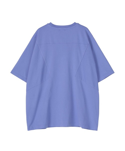 ZUCCa(ズッカ)の「GARMENT DYE JERSEY / Tシャツ(Tシャツ/カットソー・レディース・ブルー・M size)」の2枚目の写真