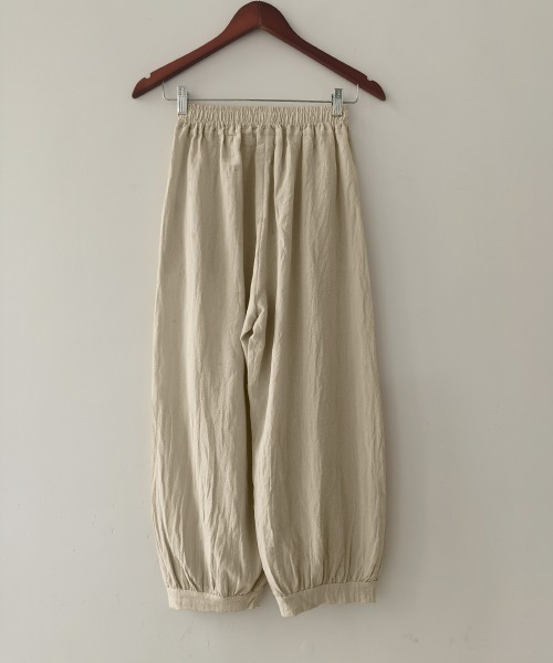 Miniministore（ミニミニストア）の「サルエルパンツ レディース ハイウエスト（その他パンツ・レディース・ブラック/ベージュ/ブルー/グリーン・FREE）」の8枚目の写真