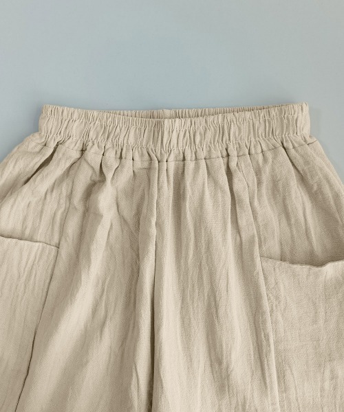Miniministore（ミニミニストア）の「サルエルパンツ レディース ハイウエスト（その他パンツ・レディース・ブラック/ベージュ/ブルー/グリーン・FREE）」の9枚目の写真