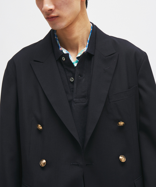 JOURNAL STANDARD(ジャーナルスタンダード)の「T/W ライト ダブル ブレザー(テーラードジャケット・メンズ・ネイビー・MEDIUM/LARGE)」の15枚目の写真