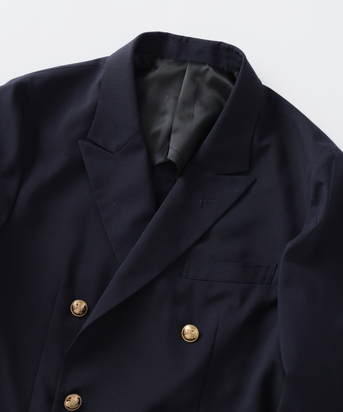 JOURNAL STANDARD(ジャーナルスタンダード)の「T/W ライト ダブル ブレザー(テーラードジャケット・メンズ・ネイビー・MEDIUM/LARGE)」の7枚目の写真