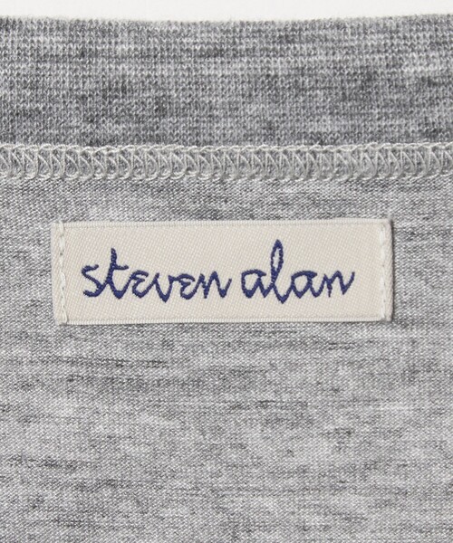 Steven Alan（スティーブンアラン）の「＜Steven Alan＞ AQUA Tシャツ BOLD（Tシャツ/カットソー・メンズ・ケリーグリーン/ダークグレー/グレー・XL/L/M/S）」の22枚目の写真