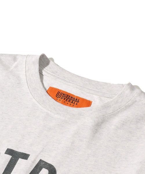 UNIVERSAL OVERALL(ユニバーサルオーバーオール)の「【UNIVERSAL OVERALL】HotDog S/S TEE U2613219G-B(Tシャツ/カットソー・レディース・ネイビー/ホワイト/オートミール・XL/L/M/S)」の7枚目の写真