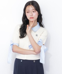 リボンセーラーカラーニット（ニット/セーター）｜JILL by JILL STUART