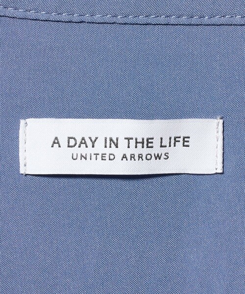 A DAY IN THE LIFE UNITED ARROWS(アデイインザライフユナイテッドアローズ)の「リンクル スキッパー フレンチスリーブブラウス <A DAY IN THE LIFE>(シャツ/ブラウス・レディース・コバルトブルー/ライム/オフホワイト・FREE)」の19枚目の写真