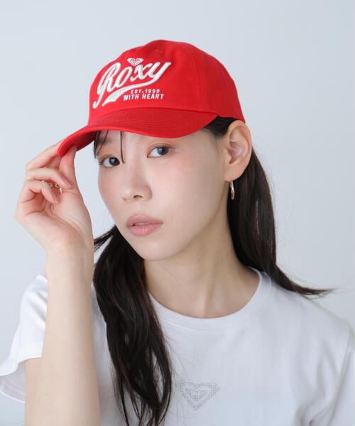 FREE'S MART(フリーズマート)の「◆(Roxy)ROXY WITH HEART CAP(キャップ・レディース・ネイビー/レッド・フリ-)」の3枚目の写真