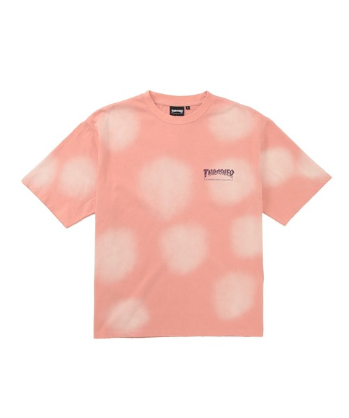 THRASHER(スラッシャー)の「THRASHER (スラッシャー) バックロゴ Tシャツ ドット柄 スプレー加工 ダメージ加工 半袖 クルーネック(Tシャツ/カットソー・メンズ・ブラック/ピンク/ブラウン・L/M/LL)」の8枚目の写真