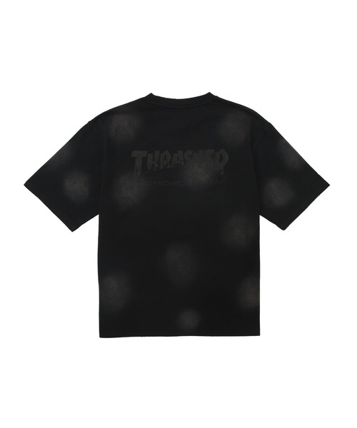 THRASHER(スラッシャー)の「THRASHER (スラッシャー) バックロゴ Tシャツ ドット柄 スプレー加工 ダメージ加工 半袖 クルーネック(Tシャツ/カットソー・メンズ・ブラック/ピンク/ブラウン・L/M/LL)」の19枚目の写真