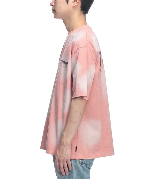 THRASHER(スラッシャー)の「THRASHER (スラッシャー) バックロゴ Tシャツ ドット柄 スプレー加工 ダメージ加工 半袖 クルーネック(Tシャツ/カットソー・メンズ・ブラック/ピンク/ブラウン・L/M/LL)」の22枚目の写真