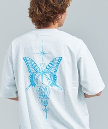 GALLIS ADDICTION | GA Glitter Butterfly 刺繍 Tee(Tシャツ/カットソー)
