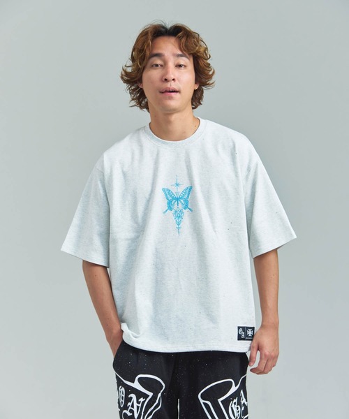 GALLIS ADDICTION(ガリスアディクション)の「GA Glitter Butterfly 刺繍 Tee(Tシャツ/カットソー・メンズ・オートミール/ブラック・M/L)」の20枚目の写真