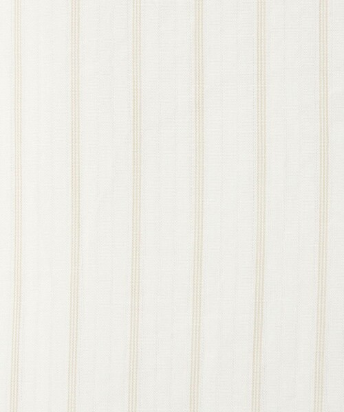 Steven Alan(スティーブンアラン)の「<Steven Alan> AKIHA ストライプ レギュラーカラー ショートスリーブ シャツ(シャツ/ブラウス・メンズ・ホワイト/モカ・XL/L/M/S)」の4枚目の写真