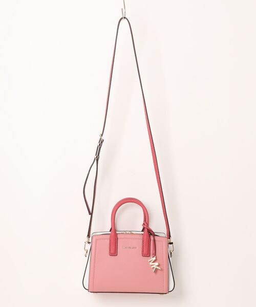 MICHAEL KORS(マイケルコース)の「LAILA カラーブロック レザー クロスボディ エクストラスモール(ショルダーバッグ・レディース・ピンク系その他・FREE)」の6枚目の写真