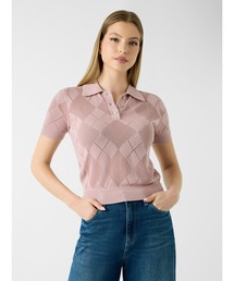 Guess | MELODY Polo Sweater ポロシャツ ニット 半袖(ポロシャツ)