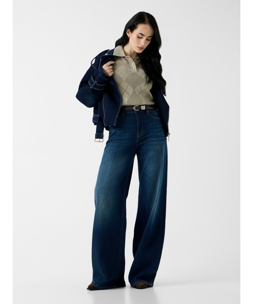 Guess(ゲス)の「MELODY Polo Sweater ポロシャツ ニット 半袖(ポロシャツ・レディース・グレイッシュベージュ/ライトピンク・LARGE/MEDIUM/SMALL/X-SMALL)」の11枚目の写真