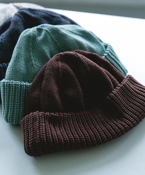 URBAN RESEARCH DOORS(アーバンリサーチドアーズ)の「BIG KNIT CAP(ニットキャップ/ビーニー・メンズ・チャコールグレー/グリーン系その他/ブラウン/ベージュ・-)」の1枚目の写真