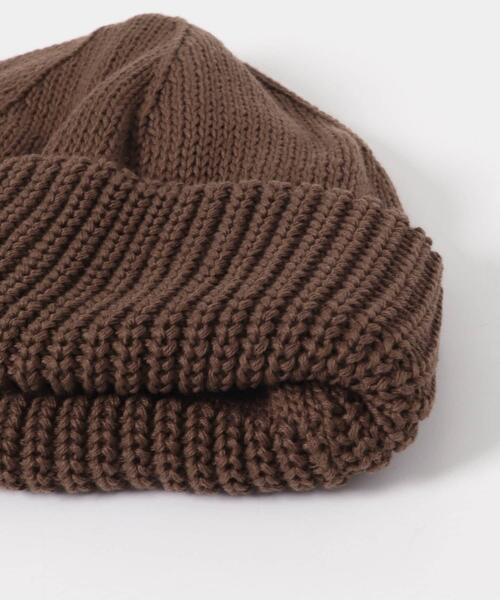 URBAN RESEARCH DOORS(アーバンリサーチドアーズ)の「BIG KNIT CAP(ニットキャップ/ビーニー・メンズ・チャコールグレー/グリーン系その他/ブラウン/ベージュ・-)」の8枚目の写真