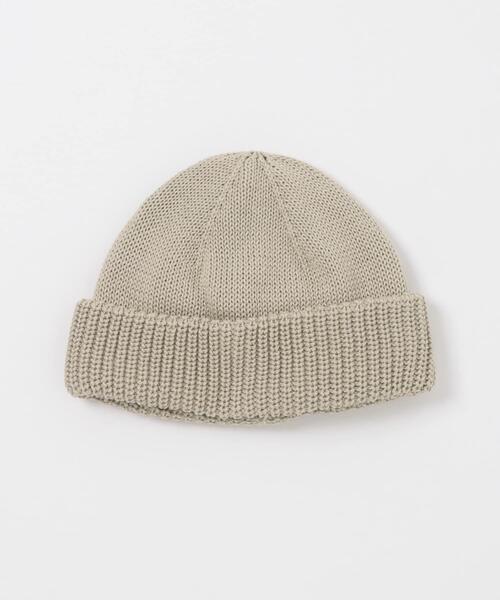URBAN RESEARCH DOORS(アーバンリサーチドアーズ)の「BIG KNIT CAP(ニットキャップ/ビーニー・メンズ・チャコールグレー/グリーン系その他/ブラウン/ベージュ・-)」の9枚目の写真