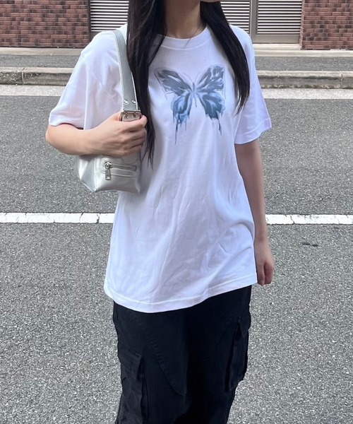tunee(チュニー)の「アニマルフォトプリント半袖Tシャツ(hsyd)(Tシャツ/カットソー・レディース・B・MEDIUM)」の1枚目の写真