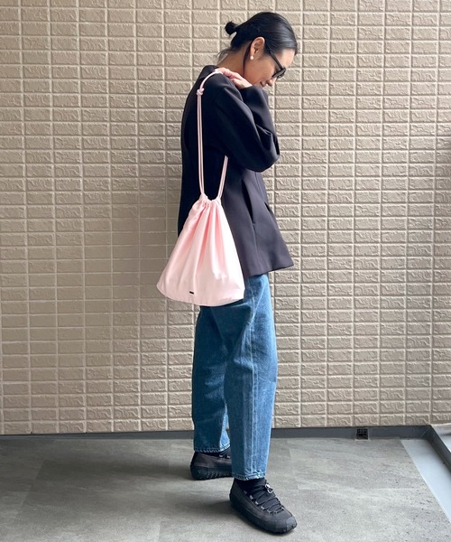 COUDRE（クードル）の「スクエアポーチバッグ（トートバッグ・レディース・ブラック/ピンク・FREE）」の16枚目の写真
