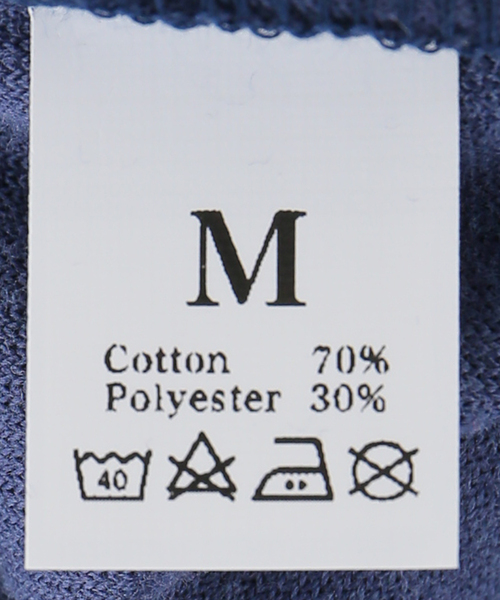 IENA LA BOUCLE(イエナラブークル)の「fifi collection フィフィコレクション Velor SS tee 26-16(Tシャツ/カットソー・レディース・ネイビー・FREE)」の2枚目の写真