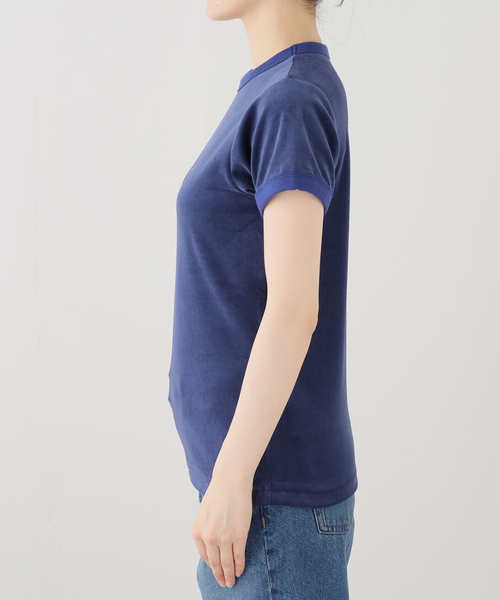 IENA LA BOUCLE(イエナラブークル)の「fifi collection フィフィコレクション Velor SS tee 26-16(Tシャツ/カットソー・レディース・ネイビー・FREE)」の21枚目の写真