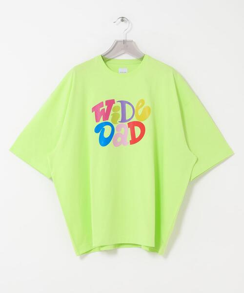 URBAN RESEARCH(アーバンリサーチ)の「Wide Dad GRAPHIC T-SHIRTS WITH HATCH(Tシャツ/カットソー・メンズ・ホワイト系その他/グリーン系その他/ネイビー・1/2)」の15枚目の写真