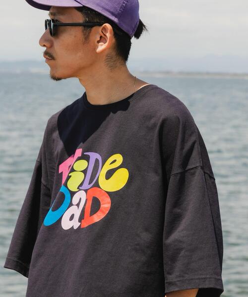 URBAN RESEARCH(アーバンリサーチ)の「Wide Dad GRAPHIC T-SHIRTS WITH HATCH(Tシャツ/カットソー・メンズ・ホワイト系その他/グリーン系その他/ネイビー・1/2)」の17枚目の写真