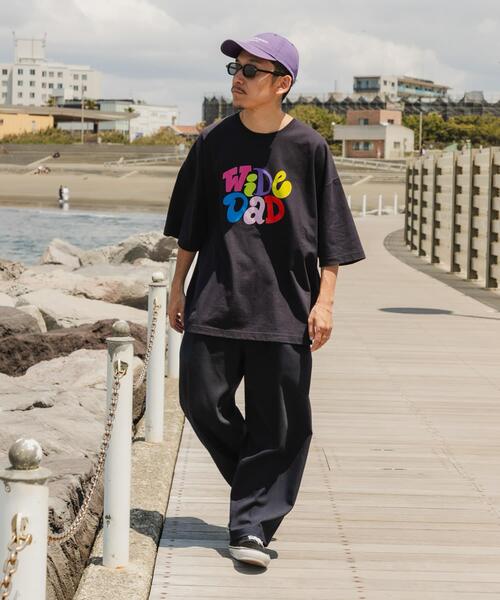 URBAN RESEARCH(アーバンリサーチ)の「Wide Dad GRAPHIC T-SHIRTS WITH HATCH(Tシャツ/カットソー・メンズ・ホワイト系その他/グリーン系その他/ネイビー・1/2)」の20枚目の写真