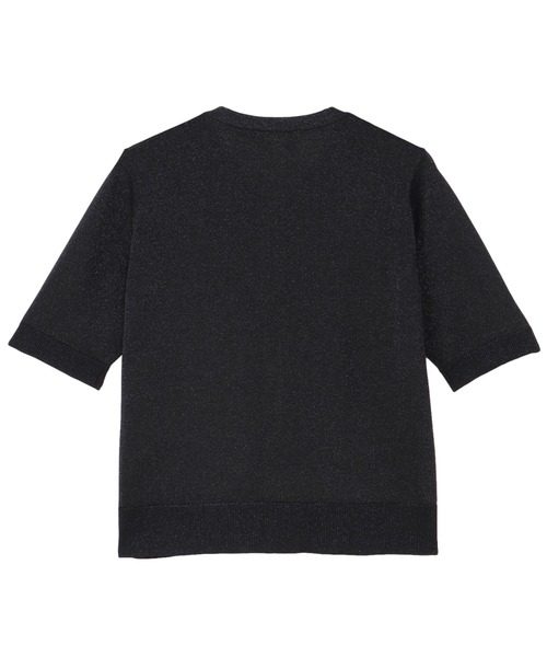 TOKYO SHIRTS（トウキョウシャツ）の「ドライレーヨン 半袖 Vネック カーディガン（カーディガン/ボレロ・レディース・ネイビー・M/LL/L）」の2枚目の写真