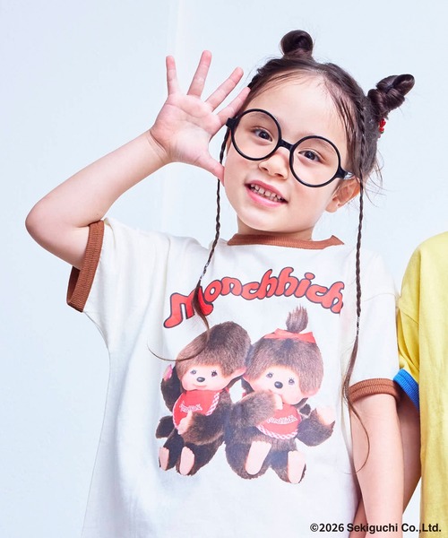 セール】【別注】モンチッチ プリント半袖Tシャツ（Tシャツ/カットソー