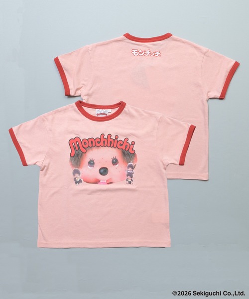 セール】【別注】モンチッチ プリント半袖Tシャツ（Tシャツ/カットソー