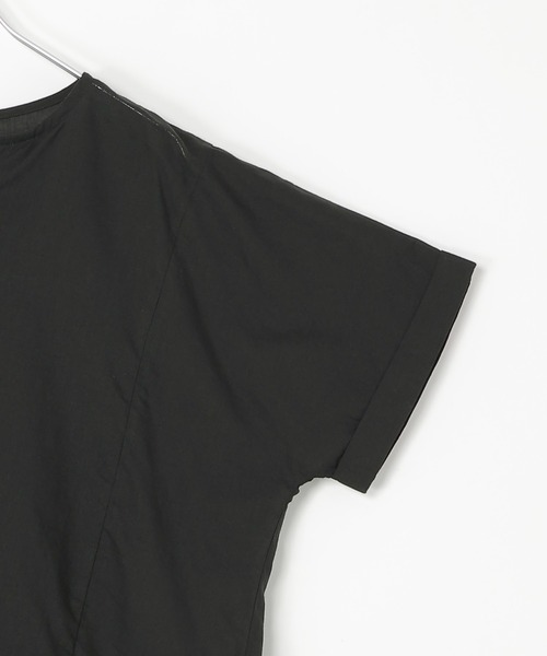 notch.(ノッチ)の「【notch. by KR 】スキッパーサイドギャザーブラウス(シャツ/ブラウス・レディース・ブラック/ネイビー/オフホワイト/ライトブルー・M)」の18枚目の写真