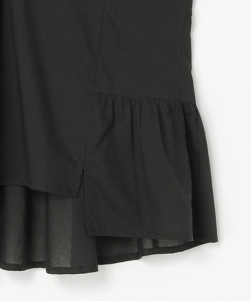 notch.(ノッチ)の「【notch. by KR 】スキッパーサイドギャザーブラウス(シャツ/ブラウス・レディース・ブラック/ネイビー/オフホワイト/ライトブルー・M)」の19枚目の写真