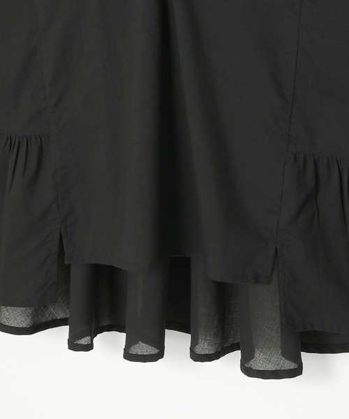 notch.(ノッチ)の「【notch. by KR 】スキッパーサイドギャザーブラウス(シャツ/ブラウス・レディース・ブラック/ネイビー/オフホワイト/ライトブルー・M)」の20枚目の写真