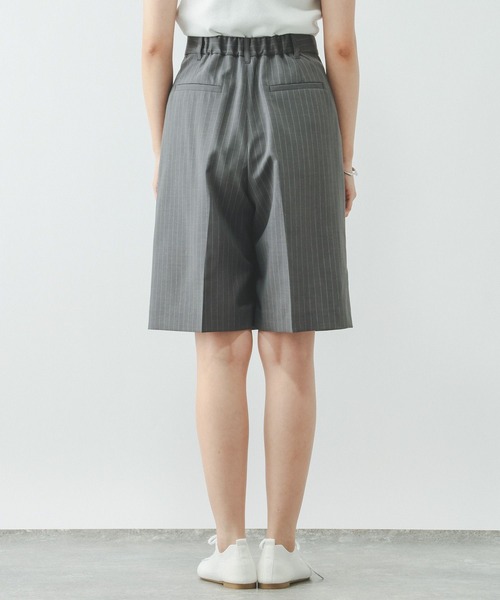 GLOBAL WORK(グローバルワーク)の「ノンストレスリッチショートパンツ/661432(その他パンツ・レディース・グレー系その他/ブラウン系その他・LARGE/MEDIUM)」の8枚目の写真