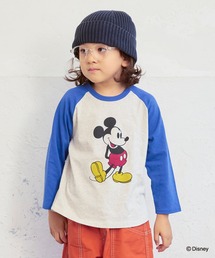 Disney（ディズニー）の「【別注】Disney ミッキーマウス ラグランロンT（Tシャツ/カットソー）」