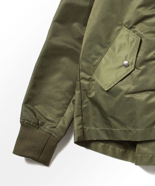 Ray BEAMS(レイビームス)の「Ray BEAMS / バックタック MA-1 ブルゾン(ブルゾン・レディース・ブラック/オリーブ・1/0)」の12枚目の写真