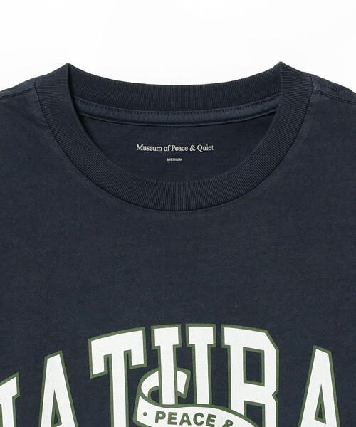 PEACE & QUIET（ピースアンドクワイエット）の「Museum of Peace & Quiet / Natural Dope Tee（Tシャツ/カットソー・メンズ・ネイビー・XL/L/M）」の7枚目の写真