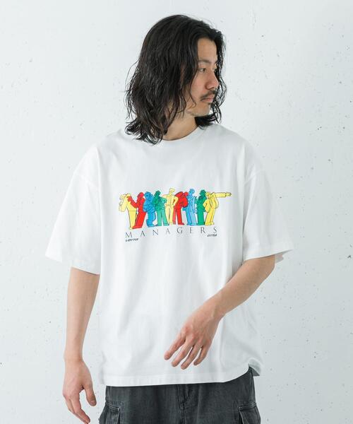 LOTTO(ロット)の「LOTTO K.TERADA MANAGERS T-SHIRTS 1(Tシャツ/カットソー・メンズ・グレー/ホワイト・LARGE/MEDIUM/XX-LARGE/X-LARGE)」の3枚目の写真