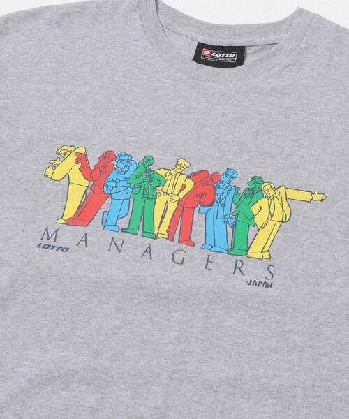 LOTTO(ロット)の「LOTTO K.TERADA MANAGERS T-SHIRTS 1(Tシャツ/カットソー・メンズ・グレー/ホワイト・LARGE/MEDIUM/XX-LARGE/X-LARGE)」の18枚目の写真