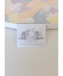 【koti】Valo aurora square イヤリング(MA)