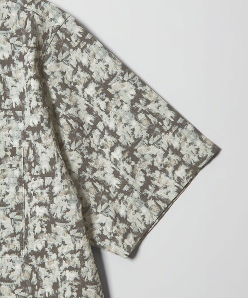 BEAUTY&YOUTH UNITED ARROWS（ビューティーアンドユースユナイテッドアローズ）の「ロンシャン アブストラクト キャンプ シャツ GRANDE型（シャツ/ブラウス・メンズ・ダークグレー・XL/S/M/L）」の4枚目の写真