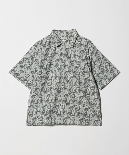 BEAUTY&YOUTH UNITED ARROWS（ビューティーアンドユースユナイテッドアローズ）の「ロンシャン アブストラクト キャンプ シャツ GRANDE型（シャツ/ブラウス・メンズ・ダークグレー・XL/S/M/L）」の9枚目の写真