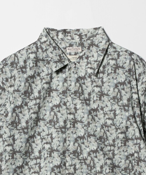 BEAUTY&YOUTH UNITED ARROWS（ビューティーアンドユースユナイテッドアローズ）の「ロンシャン アブストラクト キャンプ シャツ GRANDE型（シャツ/ブラウス・メンズ・ダークグレー・XL/S/M/L）」の11枚目の写真