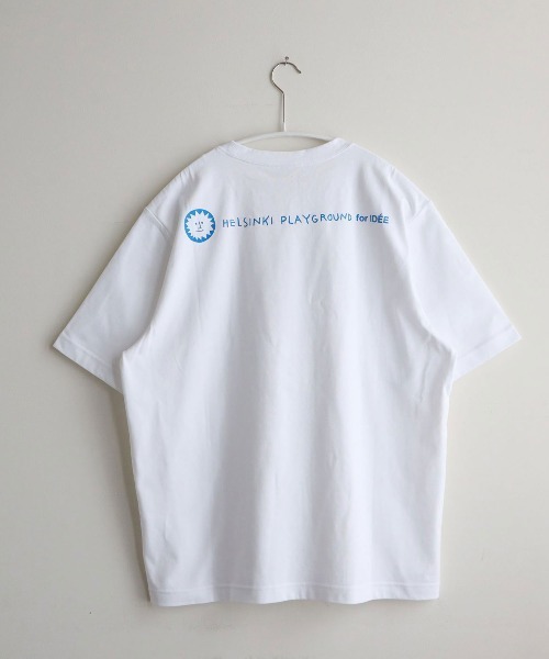 IDEE（イデー）の「［ＩＤＥＥ］Ｈｅｌｓｉｎｋｉ　Ｐｌａｙｇｒｏｕｎｄ　Ｔシャツ　Ｃｏｓｍｏ（Tシャツ/カットソー・レディース・ホワイト・L/M）」の3枚目の写真